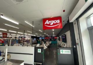 The Argos entrance within the Sainsbury's store.