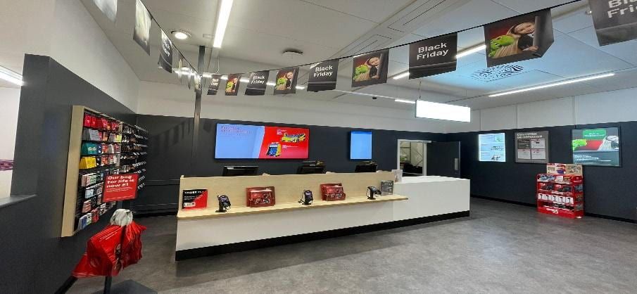 The finished Argos Store in Store interior at Castle Vale.