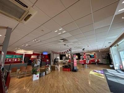 The finished browse-and-collect area inside the store.